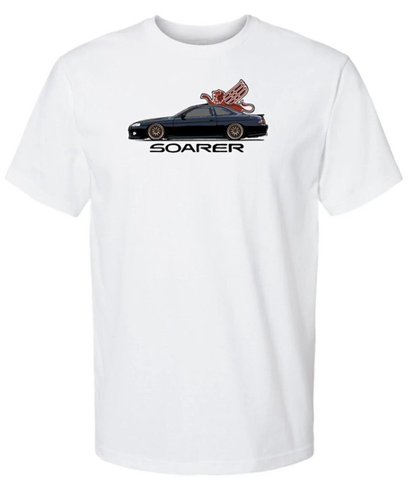 Sc300 Sc400 Shirt Super Soft 60/40 Blend T Shirt Jdm Jzz30 Soarer