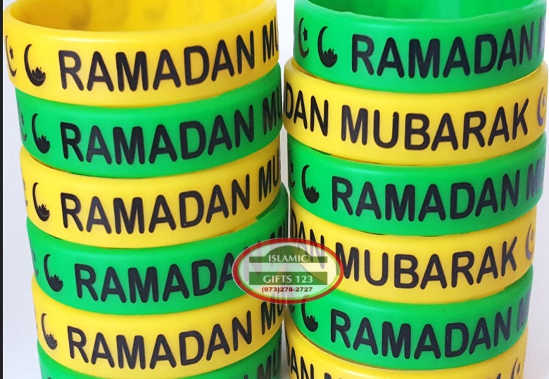 Ramadan Wristbandsramadan Gifts Favors Islamic Gift Decor Eid Quran Muslim Gift Wall Decor Party Supply