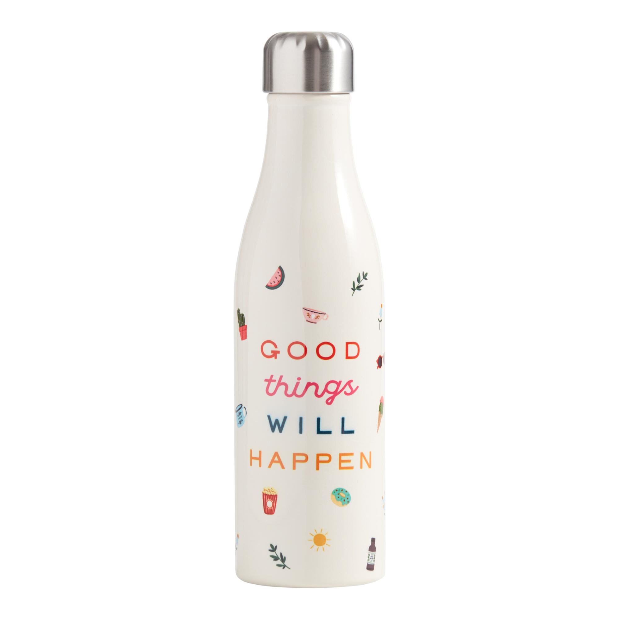 Studio Oh Good Things Insulated Stainless Steel Water Bottle: Multi by World Market