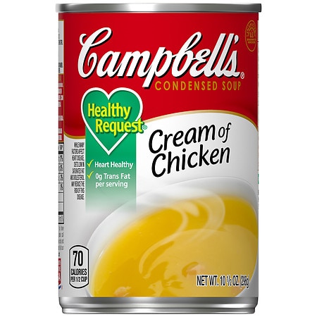 Campbell's Healthy Request Cream of Chicken Condensed Soup - 10.5 oz