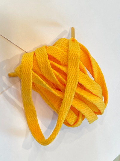 Yellow Laces Perfect Length For Golden Goose Low Tops Superstars, Runners