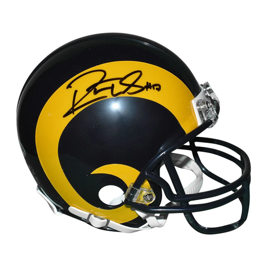 Robert Woods Signed Los Angeles Rams Mini 2000-11 Throwback Football Helmet | Psa