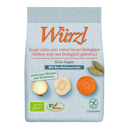 Eden Würzl clear organic soup with organic yeast, 250g