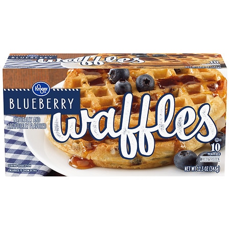 Kroger Blueberry Waffles - 12.3 oz