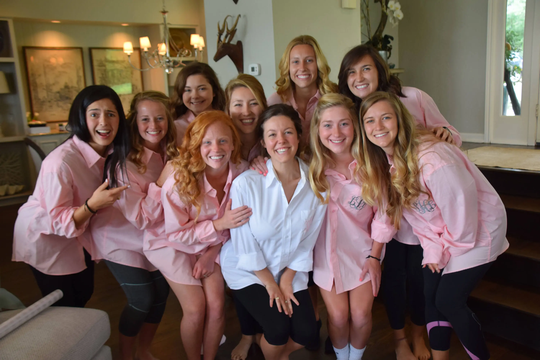 Set Of 5 Bridesmaid Button Down Shirt, Getting Ready Gift, Oversized Up, Bridesmaid Pajamas, Shirt