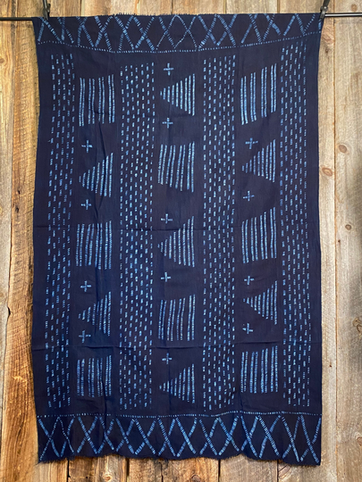 Indigo Throw, Textile, Tapestry, Dogon