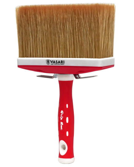 Vasari 6-in Flat General Purpose Brush Natural Bristle- Polyester Blend Paint Brush | BRSH