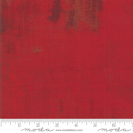 Moda Grunge Basic Berry30150 5081/2-Yd Incrementsred Blenderred Backgroundred Shadeddark Red Grungered Grunge Blender Fabricberry
