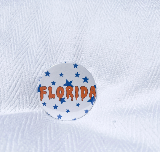 Game-Day Pin || Sorority Pin Button University Of Florida Tailgate Outfit