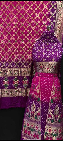 Real Bandani Navratri Lehenga
