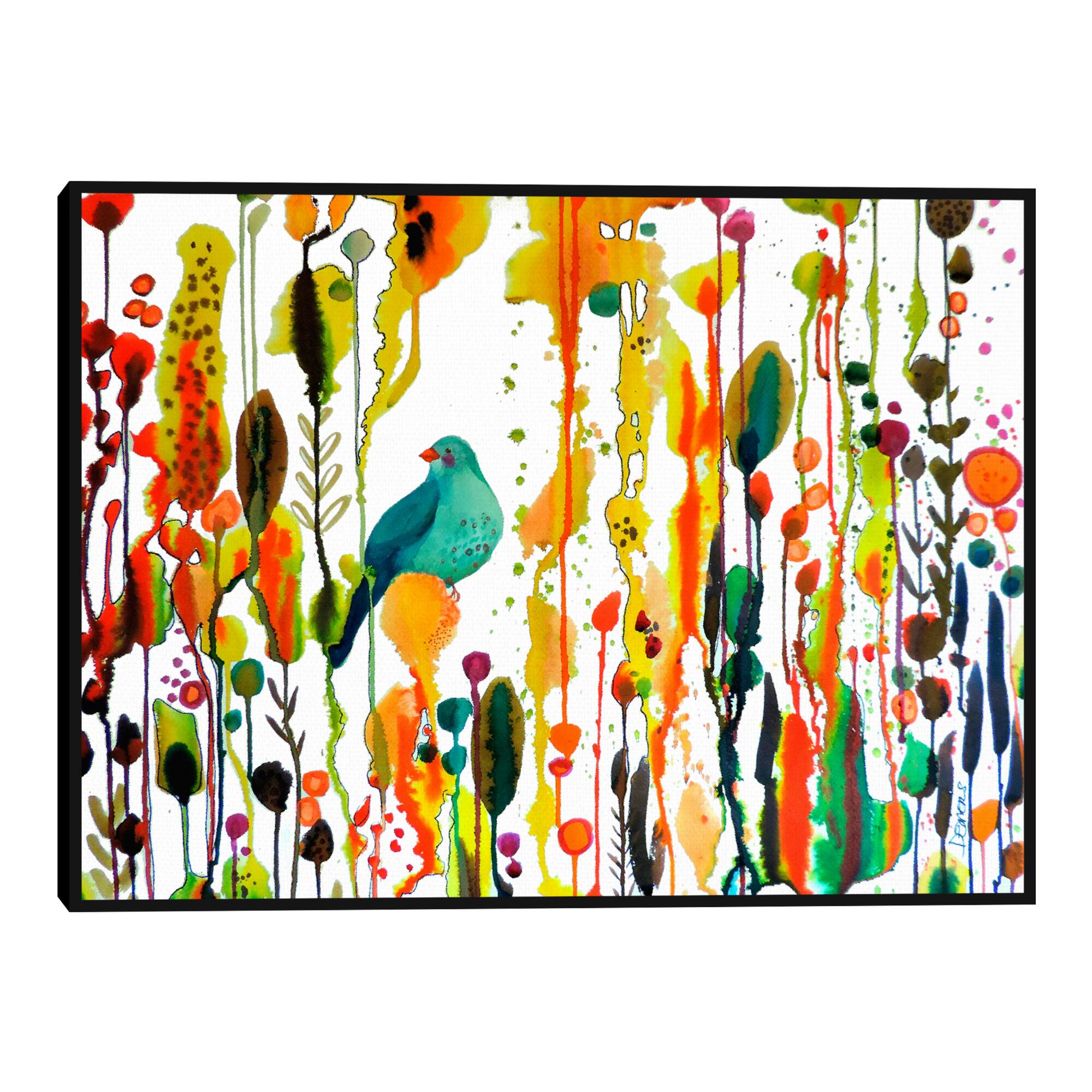 Retrouver Son Chemin By Sylvie Demers Framed Canvas Wall Art: Multi by World Market