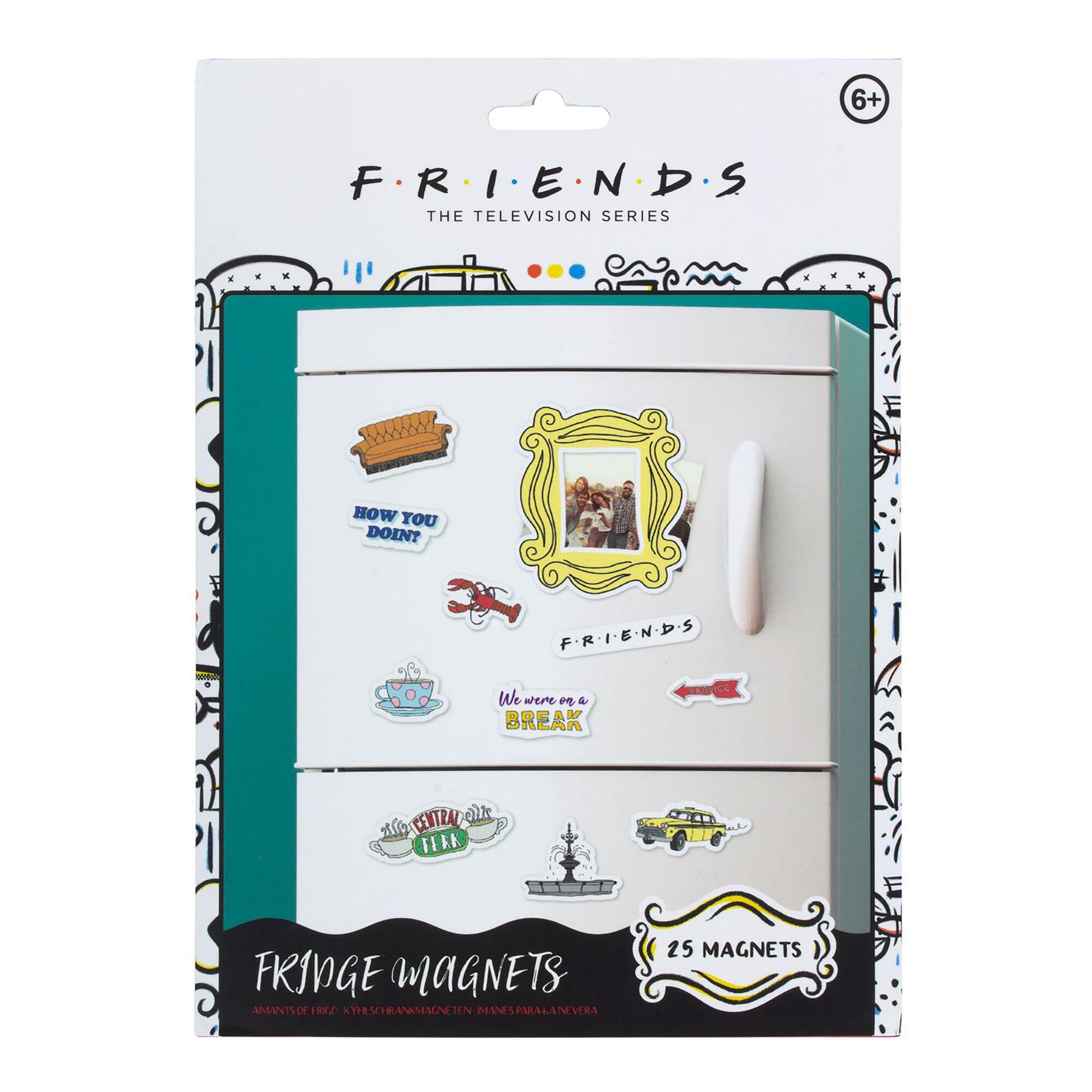 Friends Fridge Magnets 25 Pack: White by World Market
