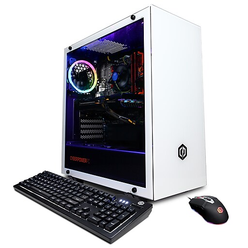 CYBERPOWERPC Gamer Xtreme Desktop Computer, Intel i5-10600K 4.1GHz, 16GB RAM, 500GB SSD & 1TB HDD (GXi1280V2)