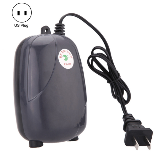Aquarium Air Pump Provide Oxygen Fish Breeding Accessories Small Size Fish Tank Air Pump Ultra Silent with Tube for Outdoor Fishing - 2#