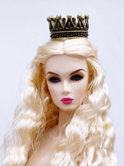 A008 23×13mm Crown Doll Hair Accessories Barbie Poppy Parker Fashion Royalty Silkstone