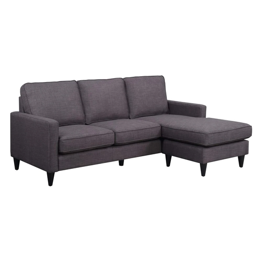 Picket House Furnishings Nori Modern Polyester/Polyester Blend 090 Charcoal Living Room Set in Gray | UNH090302NP