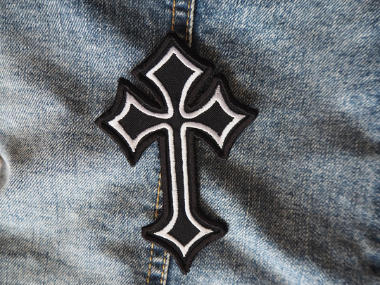 Gothic Occult Symbol Embroidered Patch