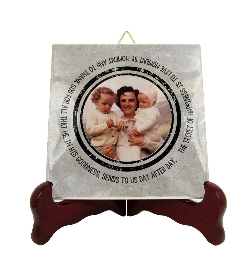 Catholic Saints Quotes - St Gianna Beretta Molla Ceramic Tile Religious Gifts Saint Catholic Quotes Print
