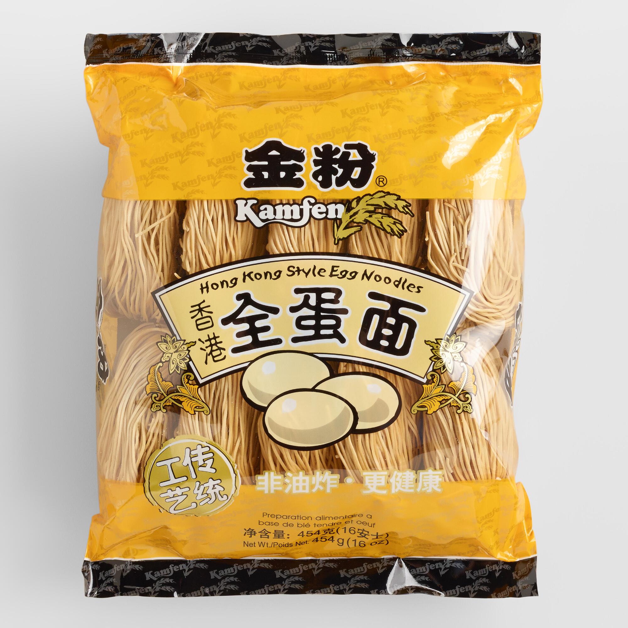 Kamfen Hong Kong Style Egg Noodles Set Of 12 by World Market