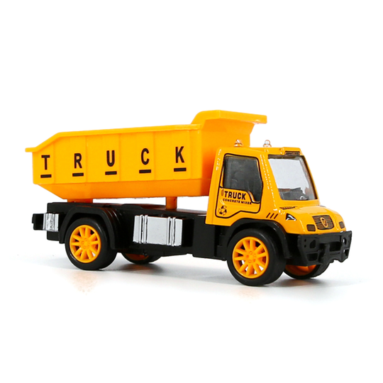 Mini Excavator Blender Dumper Tractor Truck Model Car Toys Engineering Vehicle - c