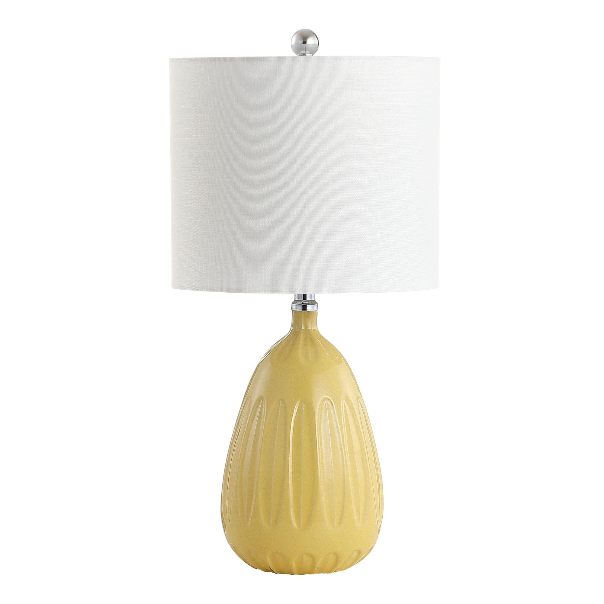 Ceramic Teardrop Wilfred Table Lamp: Blue by World Market