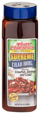 Tony Chachere's Supreme Crab Boil Seasoning Blend