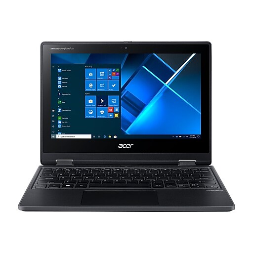 Acer TravelMate Spin B3 TMB311R-31-C6M4 11.6" Laptop, Intel Celeron, 4GB Memory, 128 GB eMMC, Windows 10 Pro
