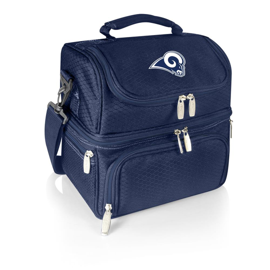 Picnic Time Los Angeles Rams Insulated Personal Cooler in Blue | 512-80-138-334-2