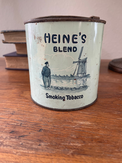 Vintage Sutliff Heine's Blend Tobacco Tin | Collectibles Home Decor