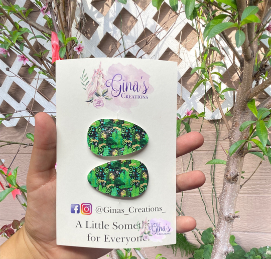 Bruno Snap Clips, Hair Bows For Girls, Headband, Clips Familia Encanto Clip, Hairclips, Hair Clip