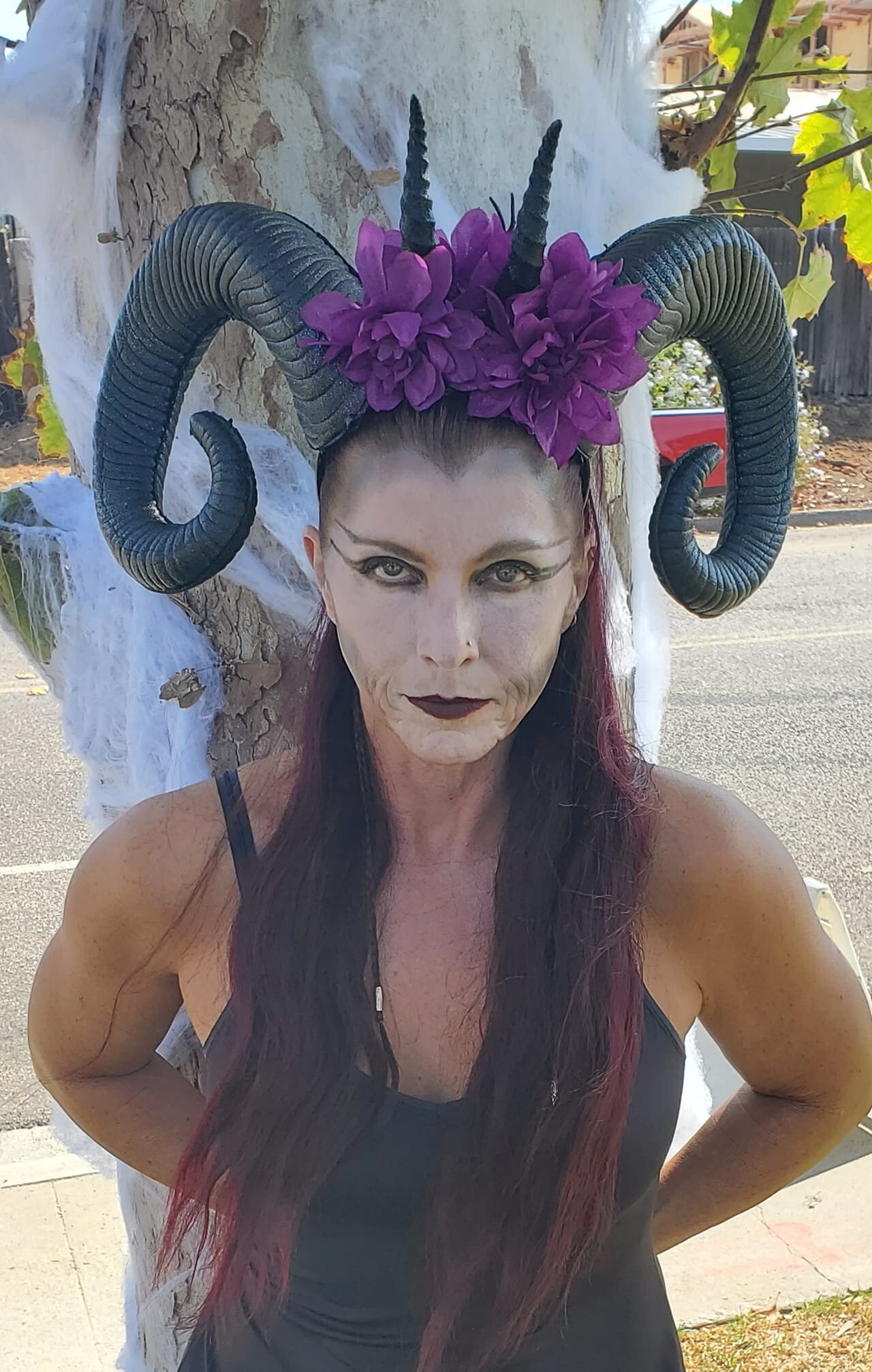 Ram Horns, Ren Faire, Horns, Horn Headband, Halloween, Halloween Gothic, Goth Fashion, Gothic Horns