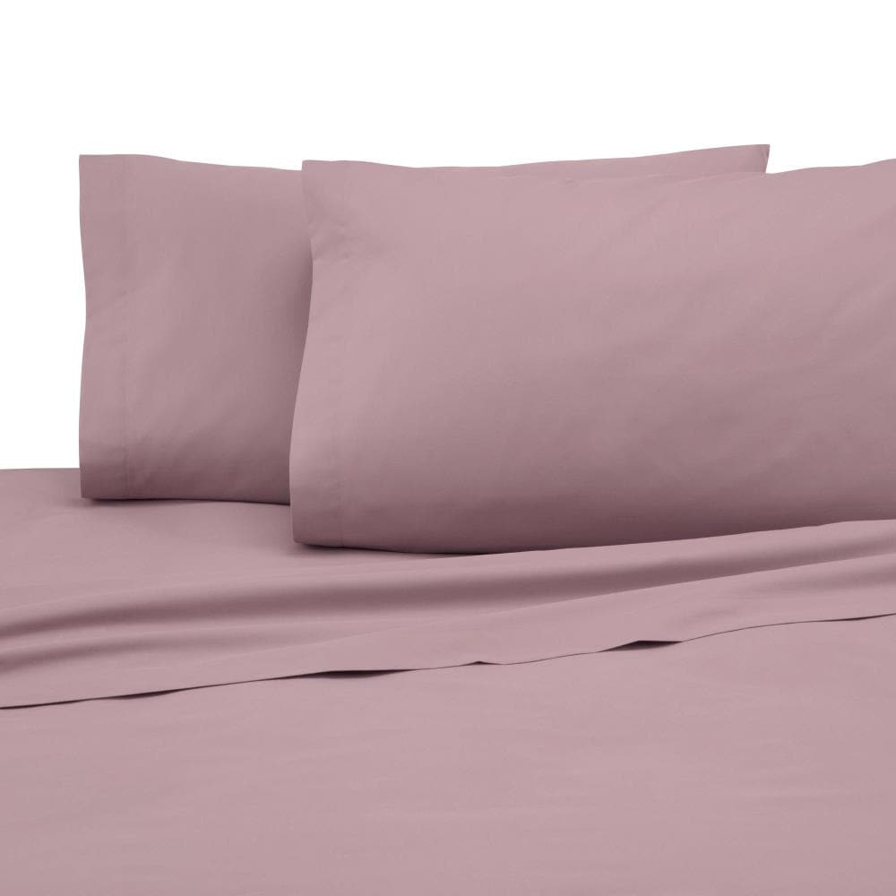 WestPoint Home 2-Pack Martex Dusty Rose Standard Cotton Polyester Blend Pillow Case in Pink | 028828321855