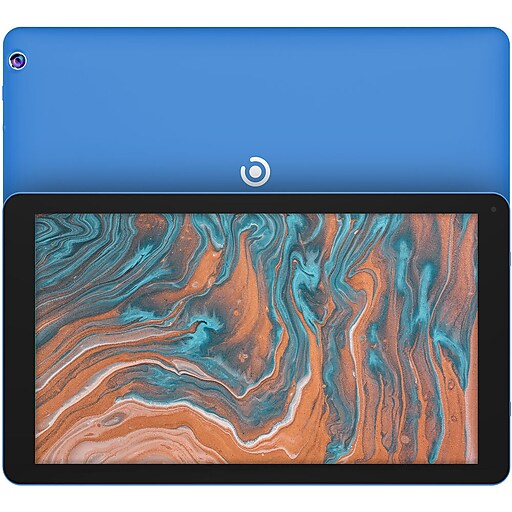 DP Core Innovations 10.1" Tablet, Quad Core, 1GB RAM, 16GB, Android 10 Go Edition, Blue (CTB1016GBU)