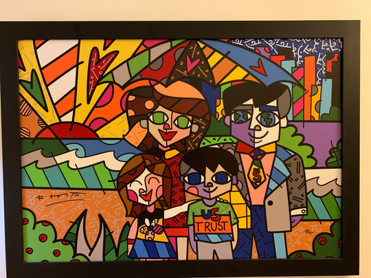 Romero Britto Original Giclee Signed & Numbered