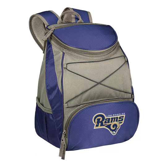 Picnic Time Los Angeles Rams PTX Backpack Cooler, Blue