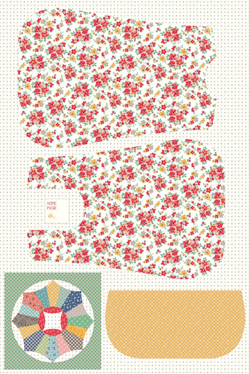 Cook Book Apron Panel