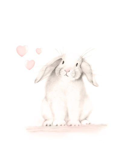 Bunny Nursery Art, Sweet Blush, Pink Nursery, Girl Sepia, Animal Print, Farm Animals, Children, White Rabbit, Baby Print