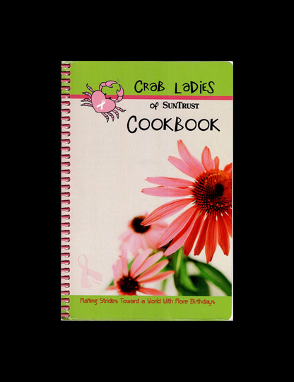 Crab Ladies Of Suntrust Cookbook, Richmond, Virginia Rare Local Community Cook Book