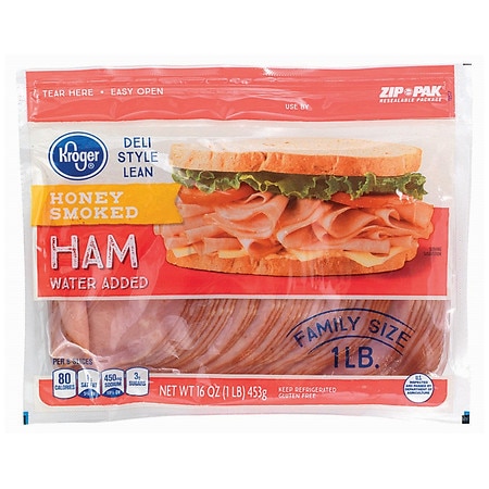 Kroger Deli Style Smoked Honey Ham - 16.0 oz