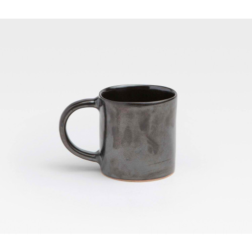 Blue Pheasant Marcus Black Glaze Mug, Pack Of 4