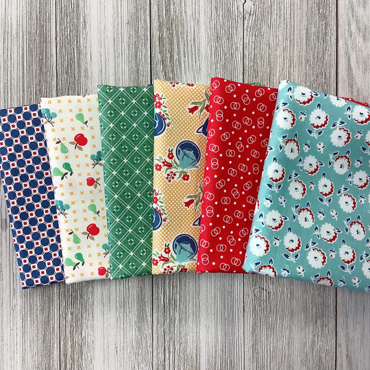 Cook Book 6 Piece Half Yard Bundle Lori Holt