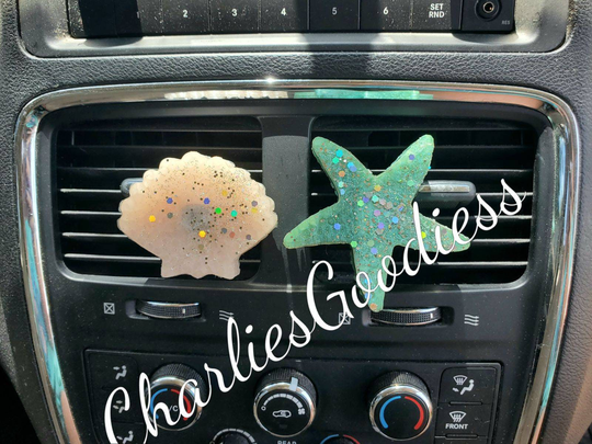 Seashell Vent Clip Freshies