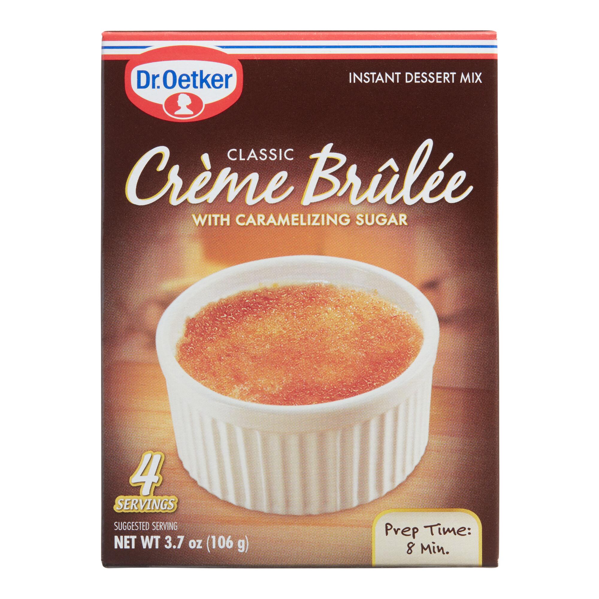 Dr. Oetker Creme Brulee Mix Set Of 4 by World Market
