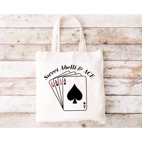 Sweet Abelli & Ace The Sweetest Oblivion Natural Large Tote Bag | Pre-Order