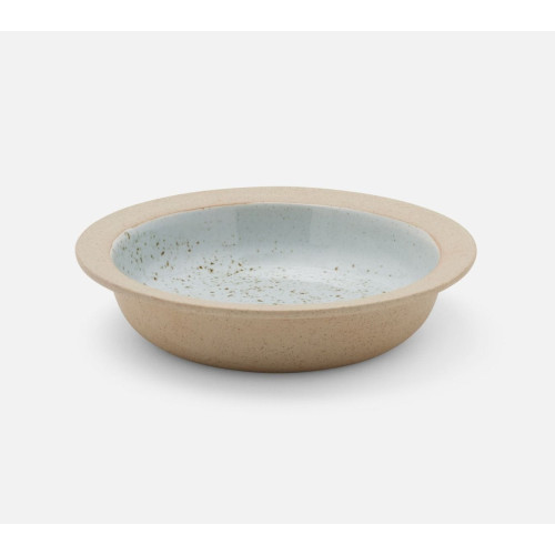 Blue Pheasant Rivka White Salt Glaze Cereal/Ice Cream Bowl, Pack Of 4