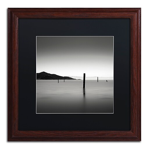Trademark Fine Art Dave MacVicar 'The Pacific' 16 x 16 Framed Art Print (886511744776)