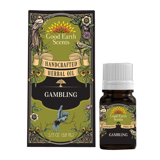 Gambling Herbal Essential Oil Blend | 100% Pure Undiluted Natural For Relaxation Meditation Therapeutic Grade Aromatherapy Spell
