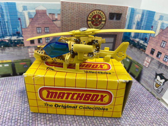 Matchbox Mission Chopper Mb46 1985 With Box