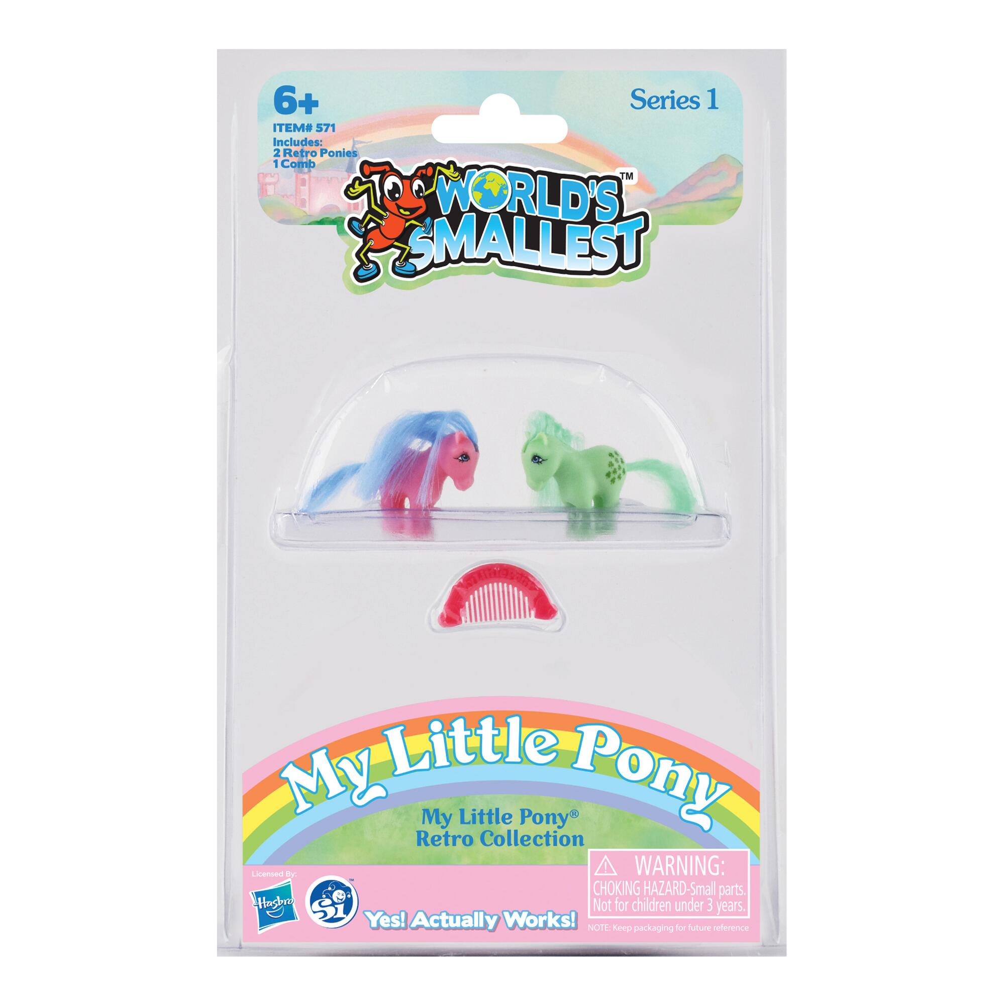 World's Smallest My Little Pony Set Of 3 by World Market