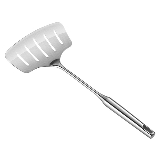 Kitchen Non-slip Stainless Steel Fish Frying Spatula Leaky Shovel Steak Cookware - 3